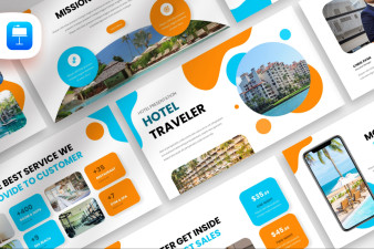 Playful Hotel Keynote Template